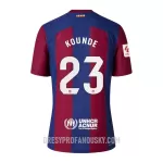 Levné Mužský Fotbalový Dres FC Barcelona Kounde 23 Domácí 2023-24