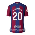 Levné Mužský Fotbalový Dres FC Barcelona S. Roberto 20 Domácí 2023-24