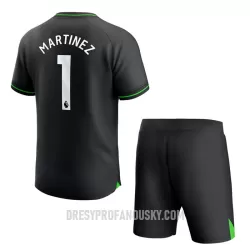 Levné Dětský Fotbalový Dres Aston Villa Martinez 1 Brankářské Domácí 2023-24 Levné Dětský Fotbalový Dres Aston Villa Martinez 1 Brankářské Domácí 2023-24