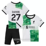 Levné Dětský Fotbalový Dres Liverpool Darwin 27 Venkovní 2023-24