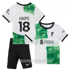 Levné Dětský Fotbalový Dres Liverpool Gakpo 18 Venkovní 2023-24 Levné Dětský Fotbalový Dres Liverpool Gakpo 18 Venkovní 2023-24