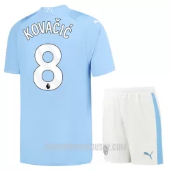 Levné Dětský Fotbalový Dres Manchester City Kovacic 8 Domácí 2023-24 Levné Dětský Fotbalový Dres Manchester City Kovacic 8 Domácí 2023-24