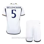 Levné Dětský Fotbalový Dres Real Madrid Bellingham 5 Domácí 2023-24