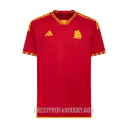 Levné Mužský Fotbalový Dres AS Řím Domácí 2023-24 Levné Mužský Fotbalový Dres AS Řím Domácí 2023-24