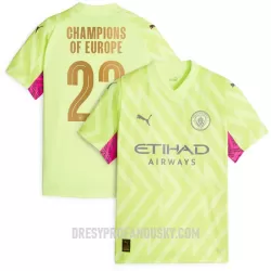 Levné Mužský Fotbalový Dres Manchester City Champions of Europe Brankářské Alternativní 2023-24 Levné Mužský Fotbalový Dres Manchester City Champions of Europe Brankářské Alternativní 2023-24