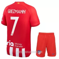 Levné Dětský Fotbalový Dres Atlético Madrid Griezmann 7 Domácí 2023-24 Levné Dětský Fotbalový Dres Atlético Madrid Griezmann 7 Domácí 2023-24