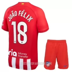 Levné Dětský Fotbalový Dres Atlético Madrid Joao Felix 18 Domácí 2023-24 Levné Dětský Fotbalový Dres Atlético Madrid Joao Felix 18 Domácí 2023-24