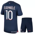 Levné Dětský Fotbalový Dres Paris Saint-Germain Dembele 10 Domácí 2023-24