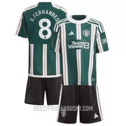 Levné Dětský Fotbalový Dres Manchester United Bruno Fernandes 8 Venkovní 2023-24 Levné Dětský Fotbalový Dres Manchester United Bruno Fernandes 8 Venkovní 2023-24