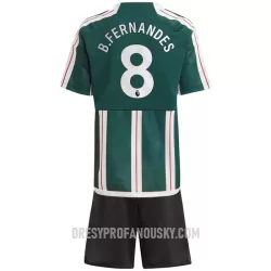 Levné Dětský Fotbalový Dres Manchester United Bruno Fernandes 8 Venkovní 2023-24