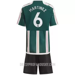 Levné Dětský Fotbalový Dres Manchester United Martinez 6 Venkovní 2023-24