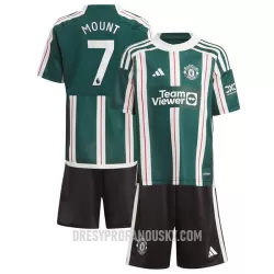 Levné Dětský Fotbalový Dres Manchester United Mount 7 Venkovní 2023-24 Levné Dětský Fotbalový Dres Manchester United Mount 7 Venkovní 2023-24