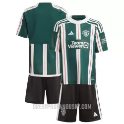 Levné Dětský Fotbalový Dres Manchester United Venkovní 2023-24 Levné Dětský Fotbalový Dres Manchester United Venkovní 2023-24