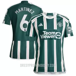Levné Mužský Fotbalový Dres Manchester United Martinez 6 Venkovní 2023-24 Levné Mužský Fotbalový Dres Manchester United Martinez 6 Venkovní 2023-24