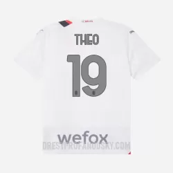Levné Dětský Fotbalový Dres AC Milán Theo 19 Venkovní 2023-24