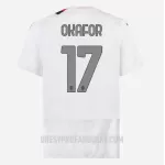 Levné Mužský Fotbalový Dres AC Milán Okafor 17 Venkovní 2023-24