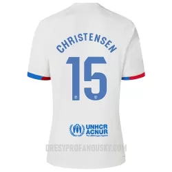 Levné Dětský Fotbalový Dres FC Barcelona Christensen 15 Venkovní 2023-24