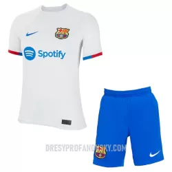 Levné Dětský Fotbalový Dres FC Barcelona Venkovní 2023-24 Levné Dětský Fotbalový Dres FC Barcelona Venkovní 2023-24
