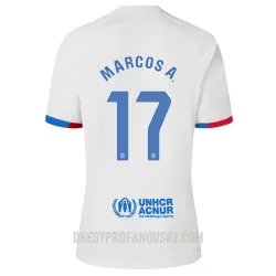 Levné Mužský Fotbalový Dres FC Barcelona Marcos A. 17 Venkovní 2023-24 Levné Mužský Fotbalový Dres FC Barcelona Marcos A. 17 Venkovní 2023-24