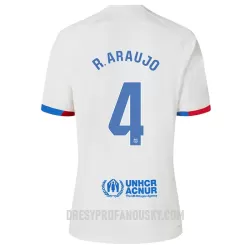Levné Mužský Fotbalový Dres FC Barcelona R. Araujo 4 Venkovní 2023-24 Levné Mužský Fotbalový Dres FC Barcelona R. Araujo 4 Venkovní 2023-24