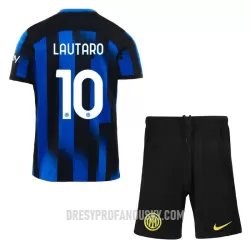 Levné Dětský Fotbalový Dres Inter Milán Lautaro Martinez 10 Domácí 2023-24 Levné Dětský Fotbalový Dres Inter Milán Lautaro Martinez 10 Domácí 2023-24