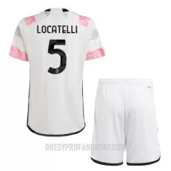 Levné Dětský Fotbalový Dres Juventus Locatelli 5 Venkovní 2023-24 Levné Dětský Fotbalový Dres Juventus Locatelli 5 Venkovní 2023-24