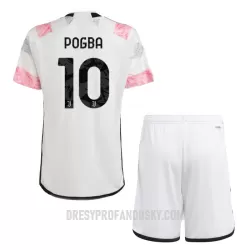 Levné Dětský Fotbalový Dres Juventus Pogba 10 Venkovní 2023-24 Levné Dětský Fotbalový Dres Juventus Pogba 10 Venkovní 2023-24
