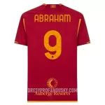 Levné Mužský Fotbalový Dres AS Řím Abraham 9 Domácí 2023-24