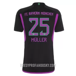 Levné Mužský Fotbalový Dres FC Bayern Mnichov Muller 25 Venkovní 2023-24 Levné Mužský Fotbalový Dres FC Bayern Mnichov Muller 25 Venkovní 2023-24