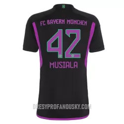 Levné Mužský Fotbalový Dres FC Bayern Mnichov Musiala 42 Venkovní 2023-24 Levné Mužský Fotbalový Dres FC Bayern Mnichov Musiala 42 Venkovní 2023-24