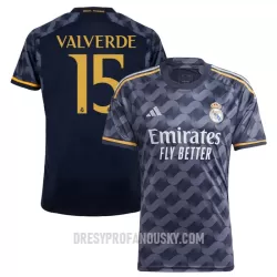 Levné Mužský Fotbalový Dres Real Madrid Valverde 15 Venkovní 2023-24 Levné Mužský Fotbalový Dres Real Madrid Valverde 15 Venkovní 2023-24