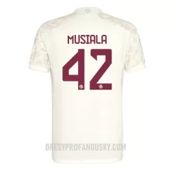 Levné Mužský Fotbalový Dres FC Bayern Mnichov Musiala 42 Champions League Alternativní 2023-24 Levné Mužský Fotbalový Dres FC Bayern Mnichov Musiala 42 Champions League Alternativní 2023-24