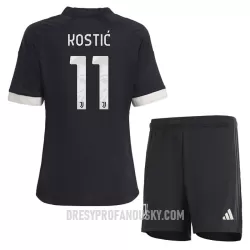 Levné Dětský Fotbalový Dres Juventus Kostic 11 Alternativní 2023-24 Levné Dětský Fotbalový Dres Juventus Kostic 11 Alternativní 2023-24
