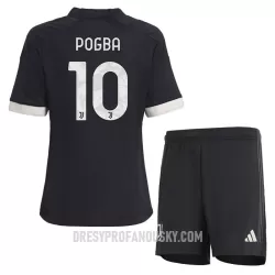 Levné Dětský Fotbalový Dres Juventus Pogba 10 Alternativní 2023-24 Levné Dětský Fotbalový Dres Juventus Pogba 10 Alternativní 2023-24