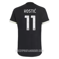 Levné Mužský Fotbalový Dres Juventus Kostic 11 Alternativní 2023-24 Levné Mužský Fotbalový Dres Juventus Kostic 11 Alternativní 2023-24