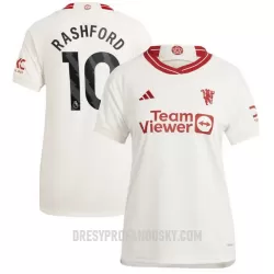 Levné Dámský Fotbalový Dres Manchester United Rashford 10 Alternativní 2023-24 Levné Dámský Fotbalový Dres Manchester United Rashford 10 Alternativní 2023-24