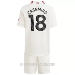 Levné Dětský Fotbalový Dres Manchester United Casemiro 18 Alternativní 2023-24