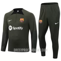 Levné Mužský FC Barcelona Tréninkový Mikina Soupravy Čtvrt-Zip 2023-24 Zelená Levné Mužský FC Barcelona Tréninkový Mikina Soupravy Čtvrt-Zip 2023-24 Zelená