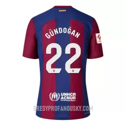 Levné Mužský Fotbalový Dres FC Barcelona Gundogan 22 Domácí 2023-24 Levné Mužský Fotbalový Dres FC Barcelona Gundogan 22 Domácí 2023-24