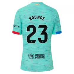 Levné Mužský Fotbalový Dres FC Barcelona Kounde 23 Alternativní 2023-24 Levné Mužský Fotbalový Dres FC Barcelona Kounde 23 Alternativní 2023-24