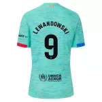 Levné Mužský Fotbalový Dres FC Barcelona Lewandowski 9 Alternativní 2023-24