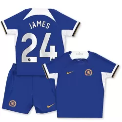 Levné Dětský Fotbalový Dres Chelsea James 24 Domácí 2023-24 Levné Dětský Fotbalový Dres Chelsea James 24 Domácí 2023-24