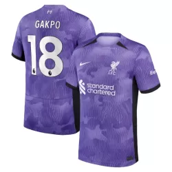 Levné Mužský Fotbalový Dres Liverpool Gakpo 18 Alternativní 2023-24 Levné Mužský Fotbalový Dres Liverpool Gakpo 18 Alternativní 2023-24
