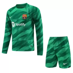 Levné Dětský Fotbalový Dres FC Barcelona Brankářské Domácí 2023-24 Dlouhý Rukáv Levné Dětský Fotbalový Dres FC Barcelona Brankářské Domácí 2023-24 Dlouhý Rukáv