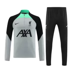 Levné Mužský Liverpool Kit Gray Version Tréninkové teplákové soupravy Čtvrt-Zip 2023-24 Levné Mužský Liverpool Kit Gray Version Tréninkové teplákové soupravy Čtvrt-Zip 2023-24