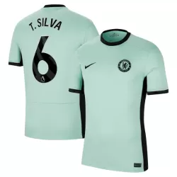 Levné Mužský Fotbalový Dres Chelsea T. Silva 6 Alternativní 2023-24