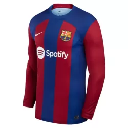 Levné Mužský Fotbalový Dres FC Barcelona Domácí 2023-24 Dlouhý Rukáv Levné Mužský Fotbalový Dres FC Barcelona Domácí 2023-24 Dlouhý Rukáv