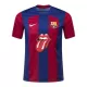 Levné Mužský Fotbalový Dres FC Barcelona x Rolling Stones Domácí 2023-24 - Speciální