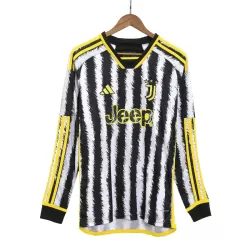 Levné Mužský Fotbalový Dres Juventus Domácí 2023-24 Dlouhý Rukáv Levné Mužský Fotbalový Dres Juventus Domácí 2023-24 Dlouhý Rukáv