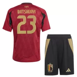 Levné Dětský Fotbalový Dres Belgie Batshuayi 23 Domácí ME 2024 Levné Dětský Fotbalový Dres Belgie Batshuayi 23 Domácí ME 2024
